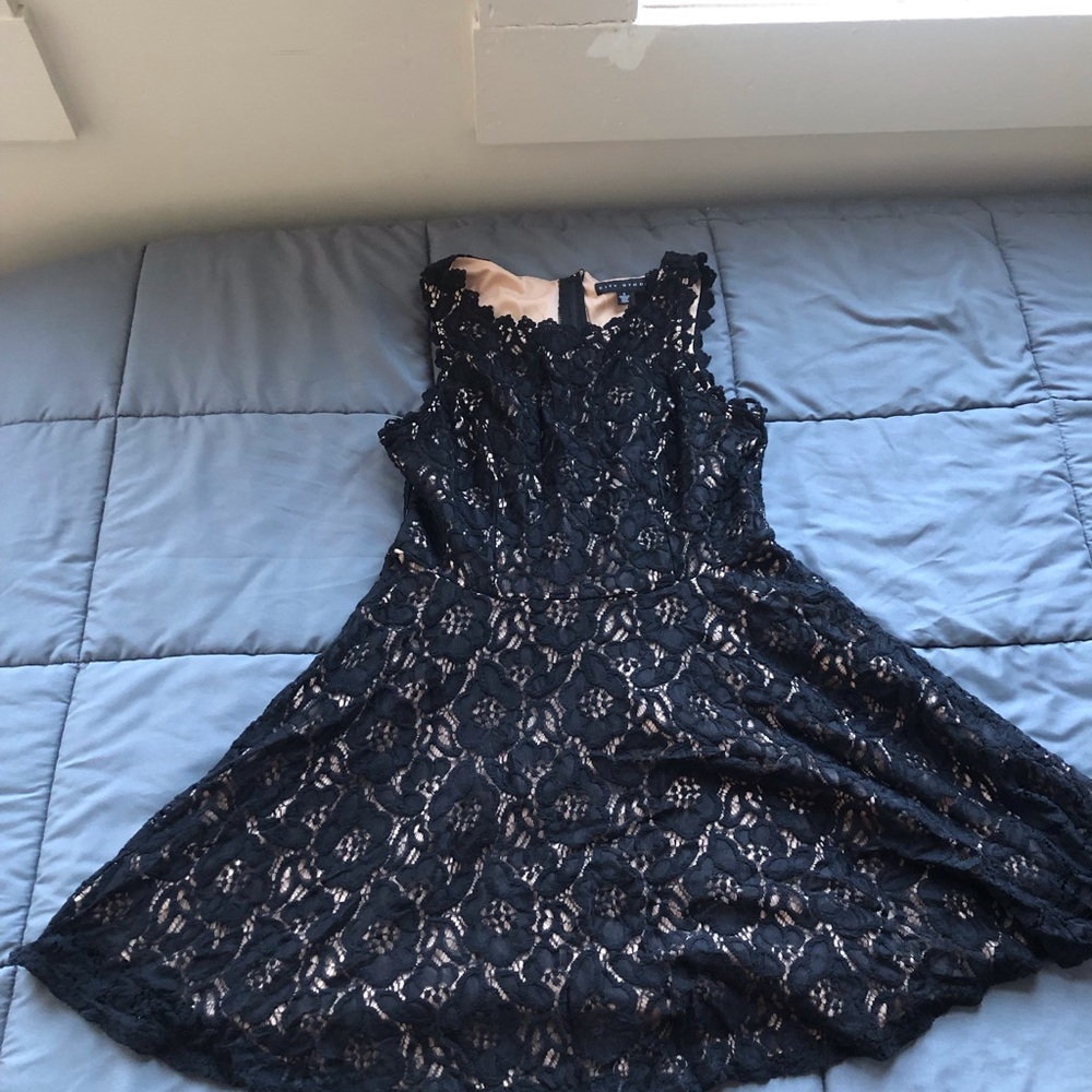 Black lace cocktail dress size 11